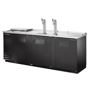 True Refrigeration TDD-4CT-HC 90-Inch 4-Keg Club Top Draft Beer Dispenser