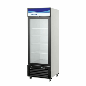 Blue Air Bluenix BKGM12-HC 12 cu. ft. Single Glass Door Display Refrigerator