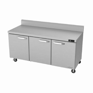 Blue Air BLUR72-WT-HC 72-Inch Commercial Refrigerated Work Top, 20.2 Cu. Ft.