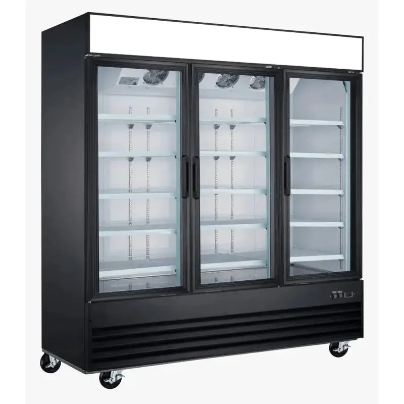 SD1.9L3-HC Three Glass Door Freezer - 79.5" Width Calgary Commercial Refrigeration